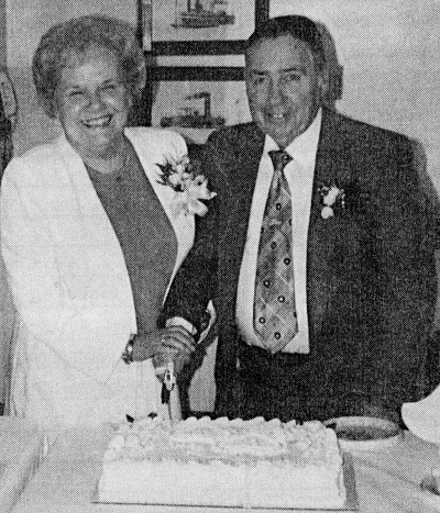 12-13-90: Henry Clay Blakeman Sr and Alberta (Rudity) Blakeman Golden Anniversary
