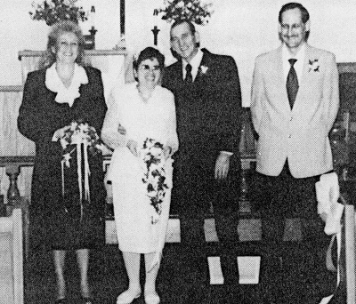 Jan 14, 1995 - from left: Eliza Gilpin, Phyllis Jane Norman & Ralph Eichenlaub, David Pickard