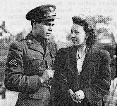 1942 Sgt. Morris Blakeman and Mary Paul