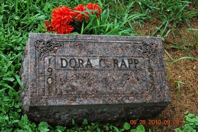 Dora Christine Rapp Sep 1 1901-Oct 14 1934